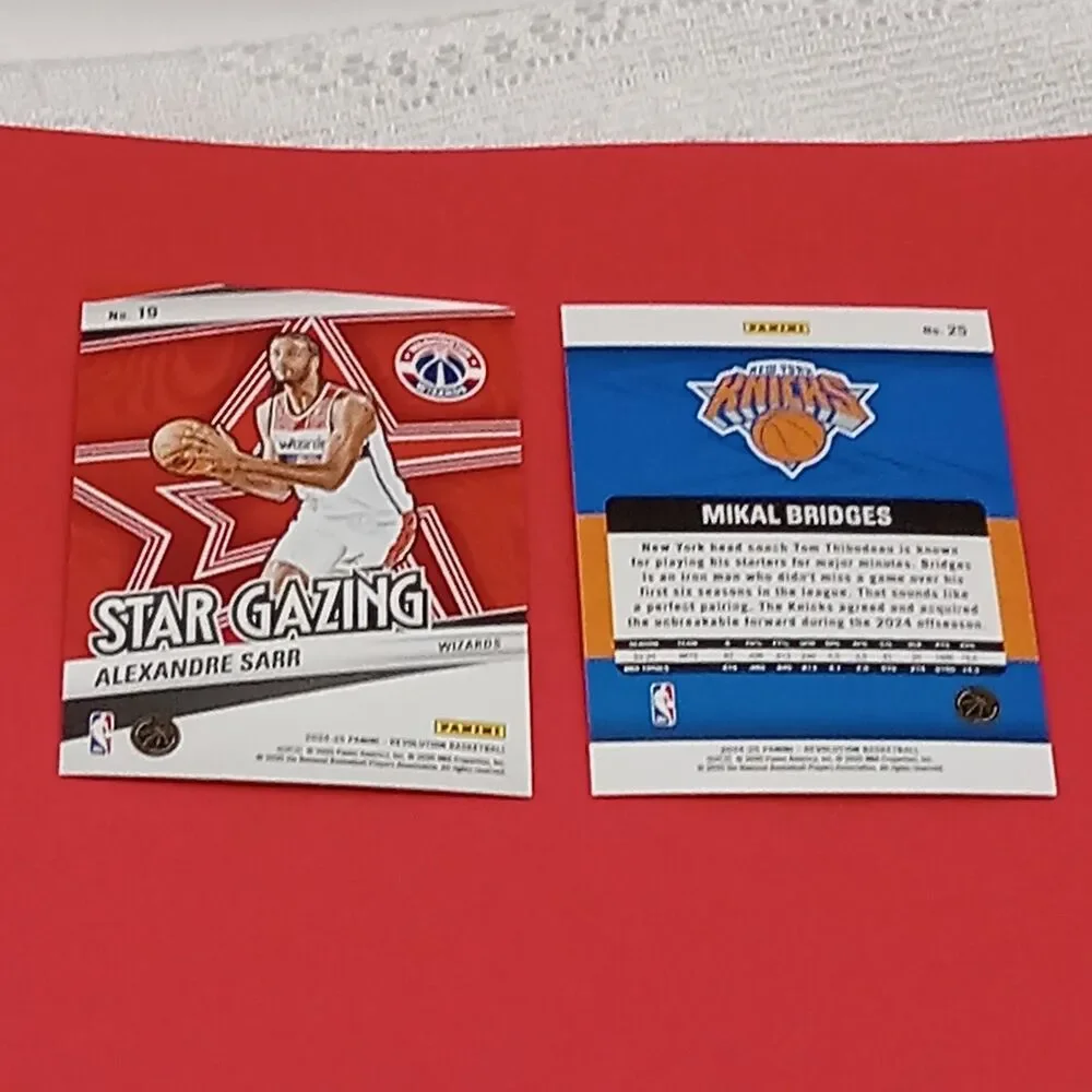 Panini Revolution Open Pack 2925 Issue 4 Foil Cards Jrue Darius Mikal Alexandre